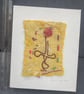 Hand-Felted tRNA Canvas Art - Molecular Biology Fiber Art - Subatomic Stitch