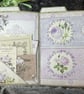 Folio - Lilac Stationery Folder and Tags by Carolee Crafts PB9 0036 - Image 3