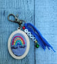 Rainbow Keyring or Bag Charm - Image 1