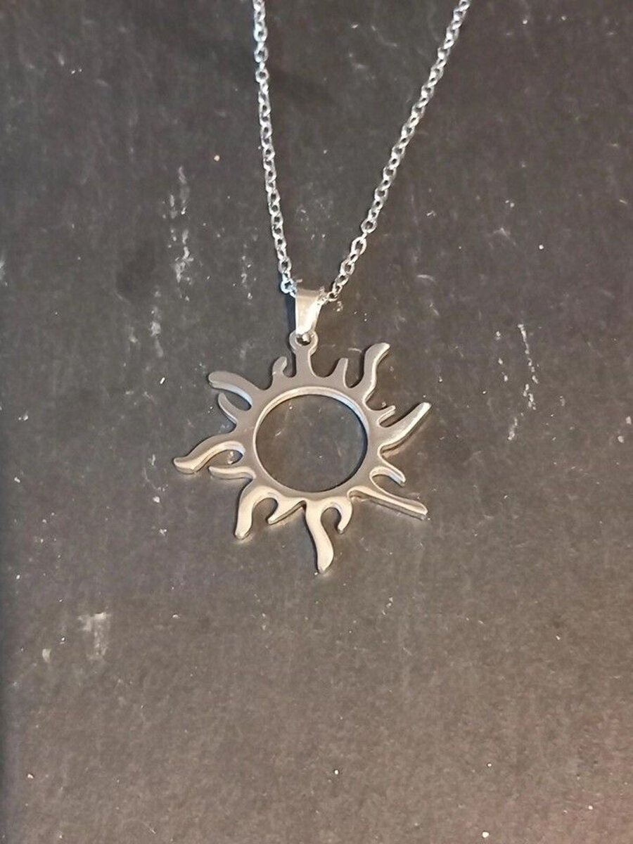 Celestial Sun necklace brand new OOAK