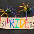 Pride Flag sPRIDEr Hanging Spider Suncatcher Decoration