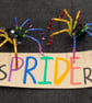 Pride Flag sPRIDEr Hanging Spider Suncatcher Decoration
