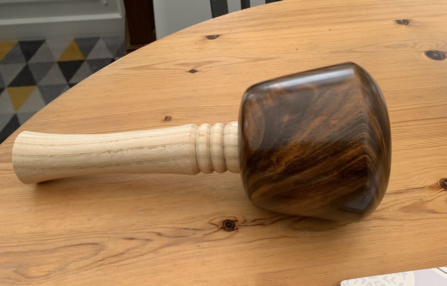 Lignum vitae carvers mallet