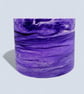 Large Purple Marbled Plant Pot  - Image 10
