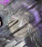 Bound in shadow - haunting girl painted on canvas in acrylic - Image 6