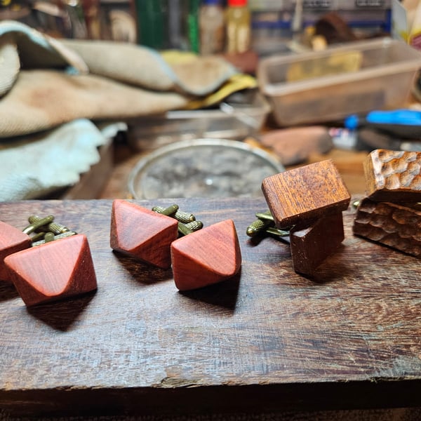 Hardwood Cufflinks