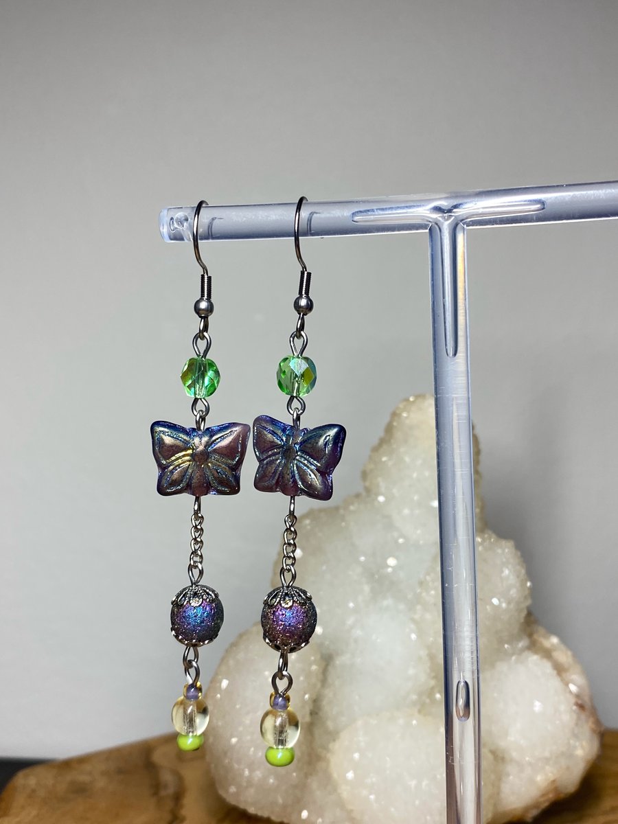 Lissie - Y2k Vibe Butterfly Earrings 