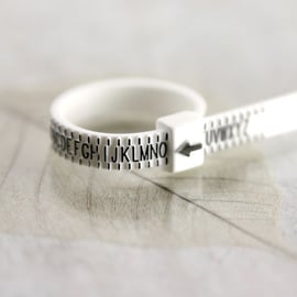 Ring sizer Know your size Measure UK Ring Size 