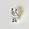'Herdwick Sheep' - Handmade Brooch