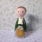 Beatrix Potter peg doll