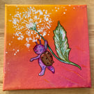 Bringing You A Wish - Acrylic Canvas Original Art On Canvas