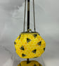Bee coin purse, Bees frame purse, Optional chain, Handmade - Image 7