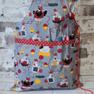 KNITTING CROCHET PROJECT BAG