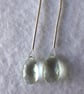 April Showers Earrings A with Fluorite and Sterling Silver  - Image 3
