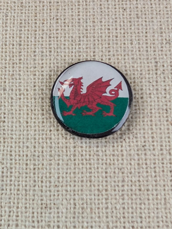 Wales Flag - Fridge Magnet - Resin Finished - Cymru - Welsh Souvenir