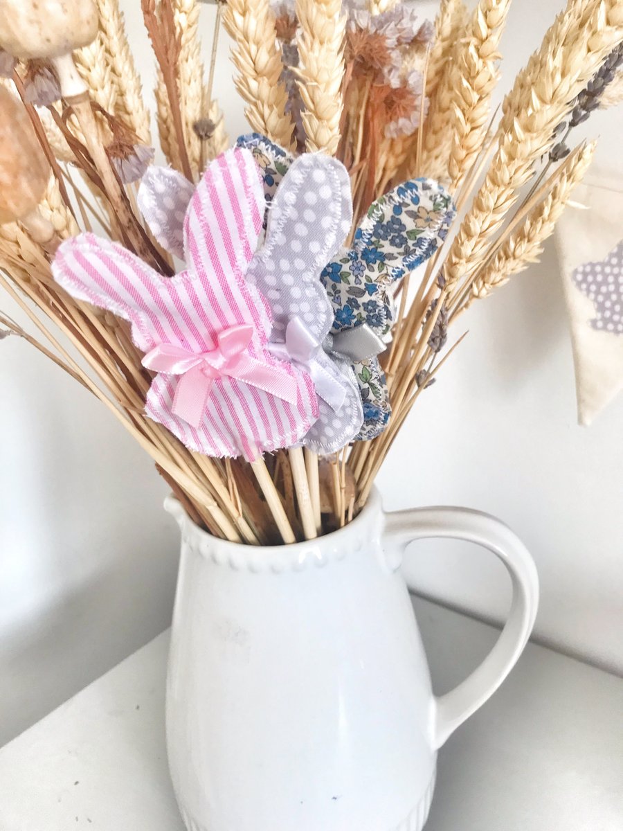 Easter Bunny Decoration on a Stick