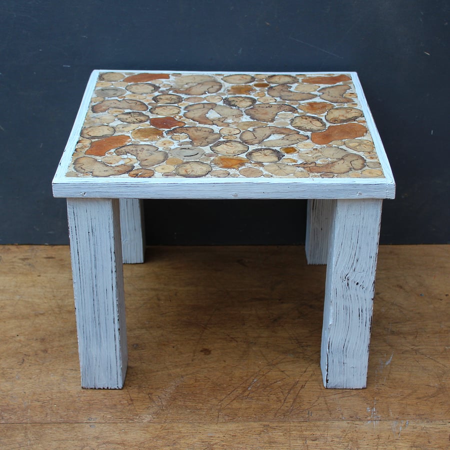 Driftwood Coffee End Table,Drift Wood Coffee End Table,White Washed CoffeeTable