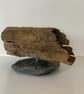 Handmade Unique Driftwood Sculpture Modern Abstract Original Coastal Art Decor - Image 5