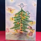 Christmas Card - Decorating!