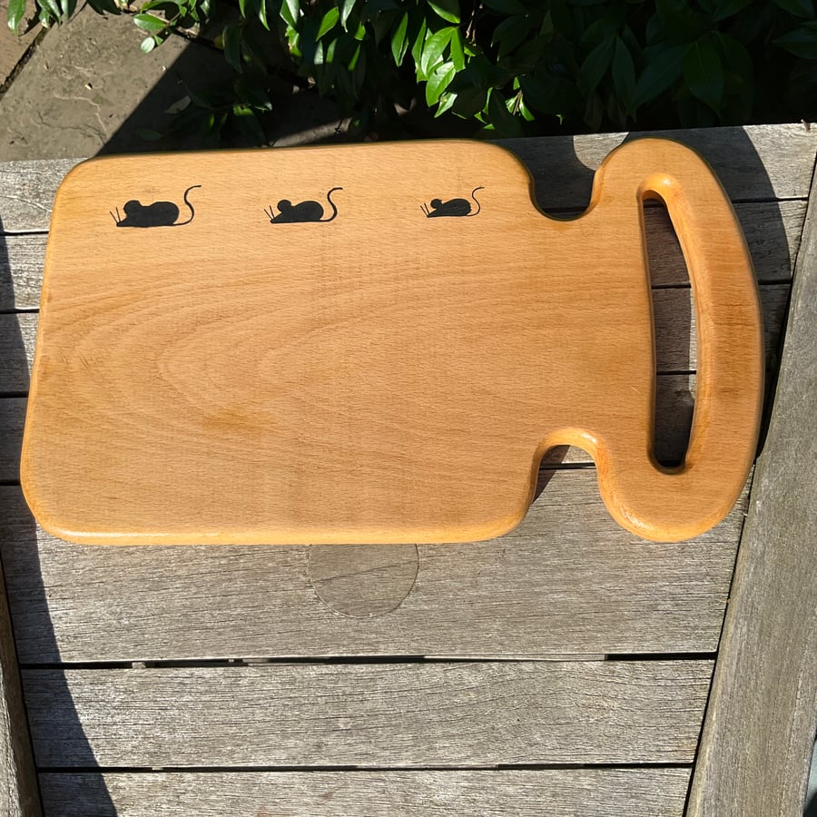 Three (Blind) Mice Cheese Board (WCB9)