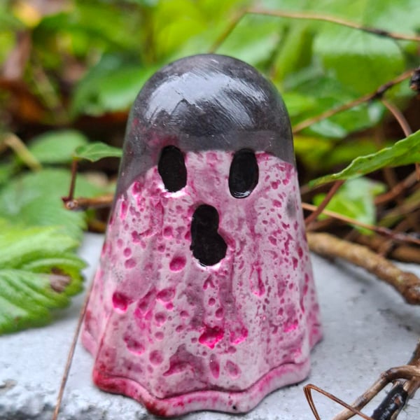 Ghost Ghostie Ornament Decoration ADA unique different spooky cute haunted 