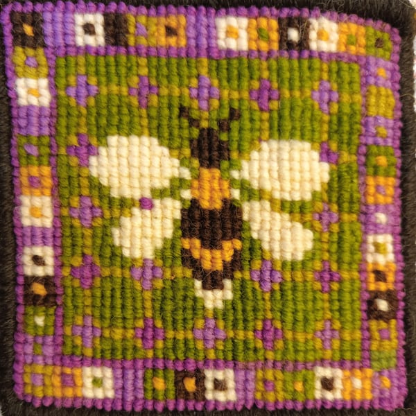 Little Bee Tapestry Pin-cushion Kit, Picture, Bag Front, Mat, Small Tapestry, 