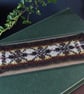 Fair Isle Knitted Bookmark, 100% Shetland Wool - Image 4