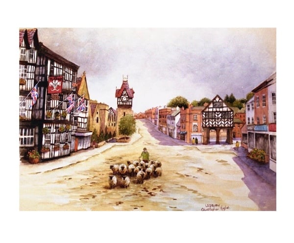 Ledbury. Herefordshire. Signed Special Edition Print 