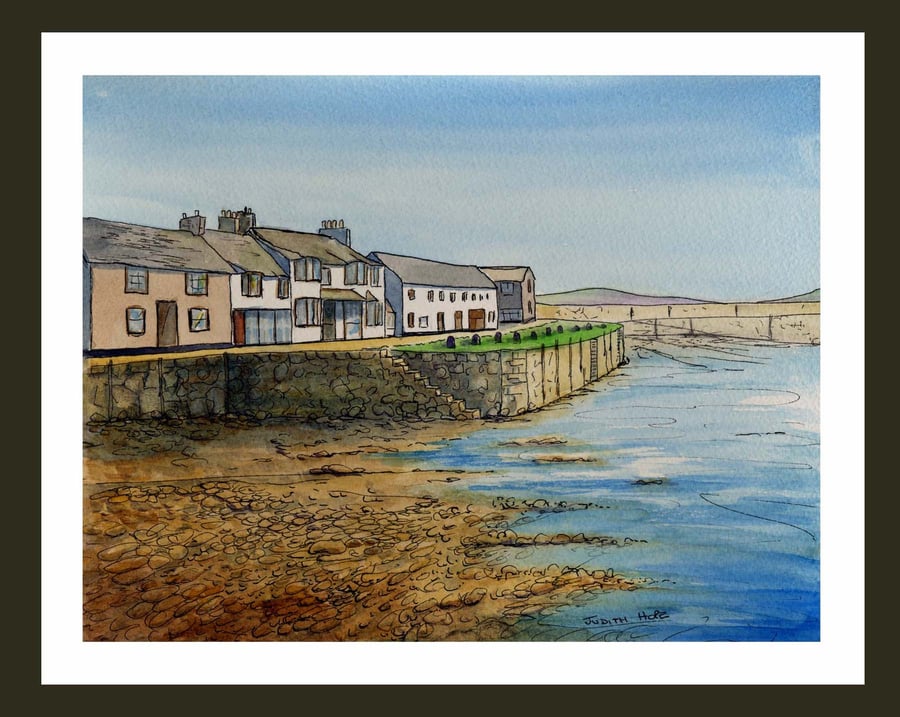 Original Watercolour - Cornwall - St Michael's Mount