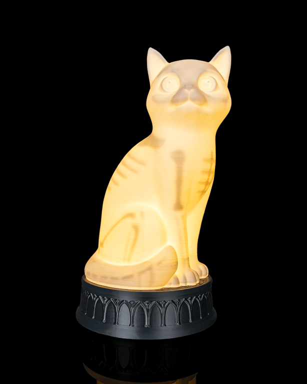 X-Ray Cat – 3D Printed Skeleton Cat Table Lamp
