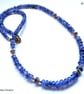 Designer AAA Genuine Tanzanite Gold Vermeil Necklace  - Image 3