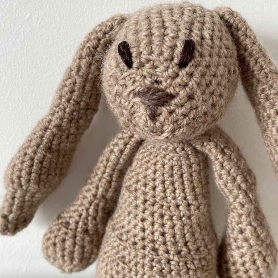 Light Brown Crochet bunny