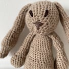 Light Brown Crochet bunny