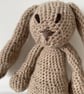 Light Brown Crochet bunny - Image 1