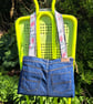 Upcycled denim jeans shoulder bag - Image 4