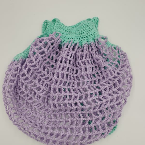 cotton shopping net bag