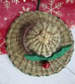 Set of Four Miniature Hat Christmas Decorations, Festive Hats, Christmas Hats - Image 4