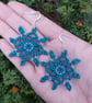 Macrame Mandala Earrings  - Image 1