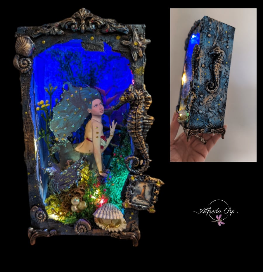 Mermaid Light up Diorama