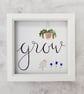 Handwritten sea glass GROW - Image 2