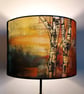 Silver Birch Trees Drum Lampshade by Lily Greenwood - Medium - 30cm - Image 2