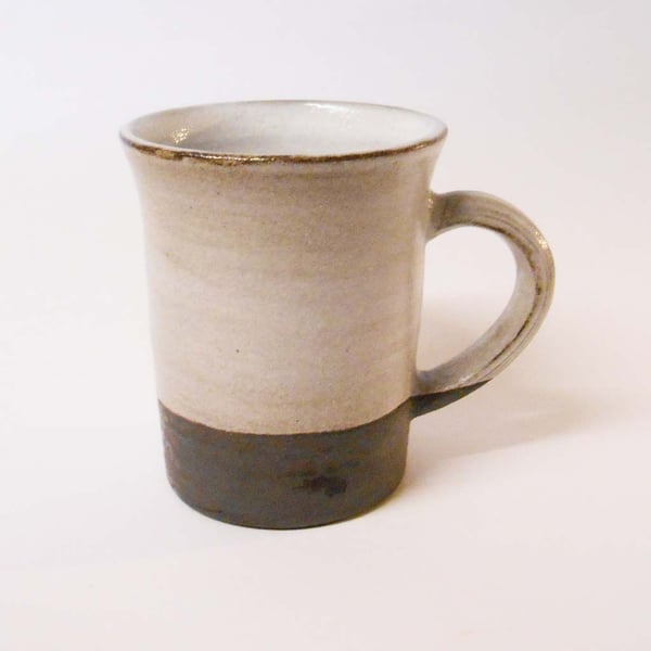 Mug Wheel thrown black clay "Texas Tea" Ceramic..