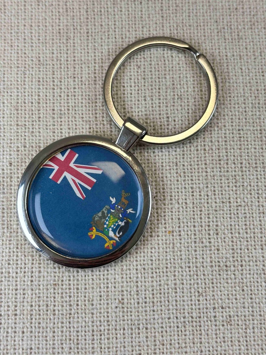 South Georgia and the South Sandwich Islands Flag Keyring