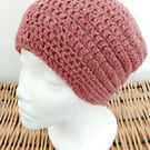 Blush Pink Beanie Hat - Summer Seconds