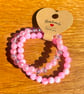 Handmade Set of 2 Beaded Bracelets – Colourful Summer & Holiday Accessories