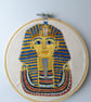 Tutankhamun Hoop Art Embroidery - King Tut - Image 4