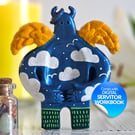 Magical Servitor Desk Buddy for General Manifesting GM-PA01