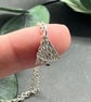 Handmade Sterling Silver Christmas Tree Pendant 1  - Image 3