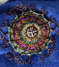 Large Covid Brooch - recycled - Image 3