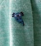 Annie axolotl pin badge - Image 4